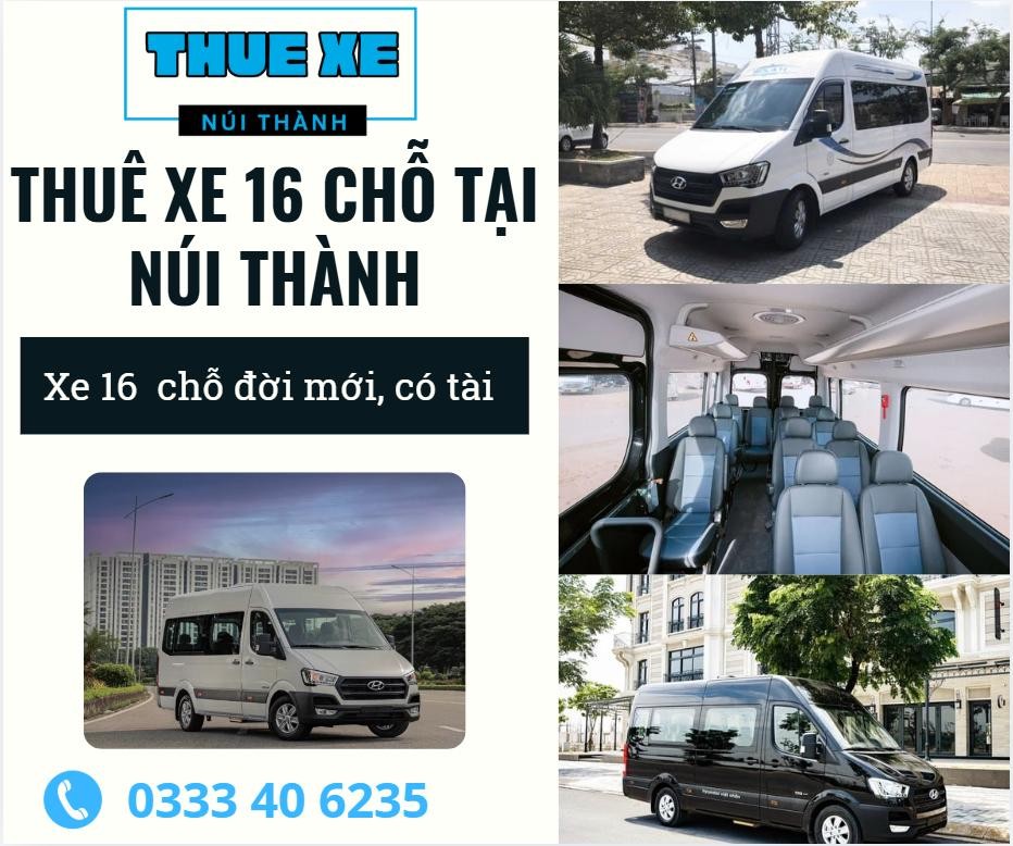 [2026] Bảng giá thuê xe 16 chỗ Gia Lai có tài xế