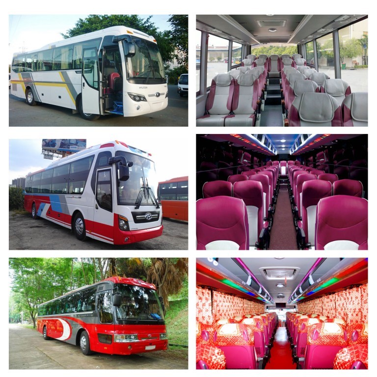 [2026] Bảng giá thuê xe 45 chỗ tại Núi Thành